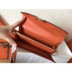 HERM Constance Long Wallet In Orange - Image 5