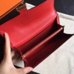 HERM Constance Long Wallet In Red - Image 6