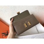 HERM Constance Long Wallet In Taupe - Image 2