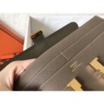 HERM Constance Long Wallet In Taupe - Image 3
