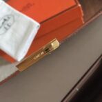 HERM Constance Long Wallet In Taupe - Image 6