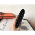 HERM Constance Long Wallet In Black Swift - Image 3