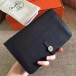 HERM Dogon Duo Wallet In Black