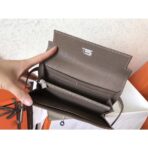 HERM Kelly Classic Long Wallet In Etoupe - Image 7