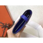 HERM Kelly Classic Long Wallet In Blue Electric - Image 3