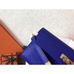 HERM Kelly Classic Long Wallet In Blue Electric - Image 5