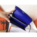 HERM Kelly Classic Long Wallet In Blue Electric - Image 7