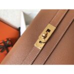 HERM Kelly Classic Long Wallet In Brown - Image 3