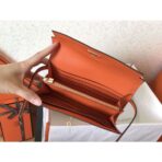 HERM Kelly Classic Long Wallet In Orange - Image 5