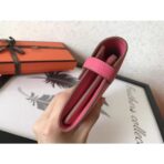HERM Kelly Classic Long Wallet In Pink - Image 7
