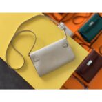 HERM Kelly Classique To Go Wallet In Blue Zephyr - Image 2