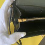 HERM Kelly Classique To Go Wallet In Black - Image 7