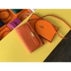 HERM Kelly Classique To Go Wallet In Orange - Image 2