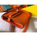 HERM Kelly Classique To Go Wallet In Orange - Image 3
