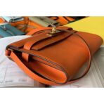 HERM Kelly Classique To Go Wallet In Orange - Image 4
