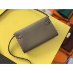 HERM Kelly Classique To Go Wallet In Taupe - Image 2