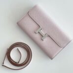 HERM Constance To Go Wallet in Mauve Pale