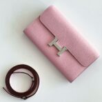 HERM Constance To Go Wallet in Pink