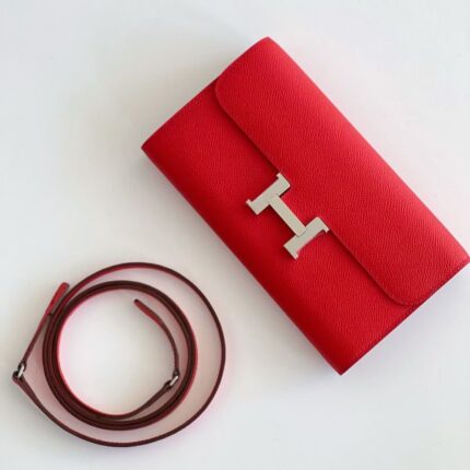 HERM Constance To Go Wallet in Red