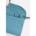HERM Maillon To Go Wallet in Blue Jean - Image 4
