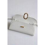 HERM Maillon To Go Wallet in Gris Pale - Image 5