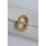 HERM Maillon To Go Wallet in Gris Pale - Image 6