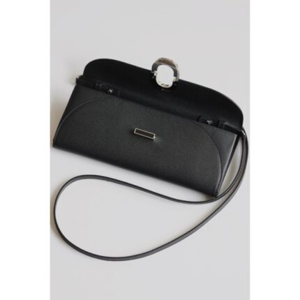 HERM Maillon To Go Wallet in Noir