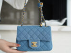 CHA 22C Denim Mini Flap - Image 2