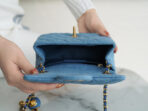 CHA 22C Denim Mini Flap - Image 5