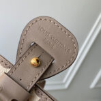 ALL IN BB BAG 18 IN TOURTERELLE GREY AND CREAM EMBOSSED COWHIDE - Image 6