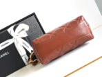 HOBO BAG 22 IN RED BROWN SHINY CALFSKIN GOLD HARDWARE - Image 3