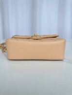 CC SMALL 20 FLAP BAG IN BUFF CREAM CALFSKIN - Image 7