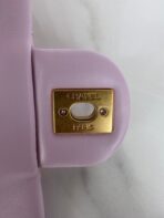 CC MINI 18 FLAP BAG IN LIGHT PINK CALFSKIN - Image 7