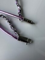 CC MINI 20 BAG IN VIOLET PURPLE METALLIC LAMBSKIN - Image 10