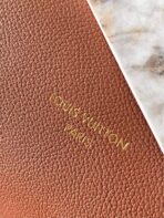 LOW KEY CABAS 47 IN SASSY SALMON GRAINED CALFSKIN GOLD BUCKLE - Image 7