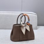 GARDEN PARTY 23CM IN DARK BROWN