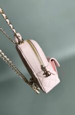 CC MINI 18 BACKPACK PINK CAVIAR LIGHT GOLD HARDWARE - Image 7