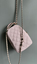 CC MINI 18 BACKPACK PINK CAVIAR LIGHT GOLD HARDWARE - Image 5