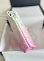 CC HOBO MINI 20CM PINK WHITE LAMBSKIN - Image 9