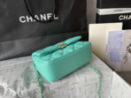 CC 20 BAG IN PERSIAN GREEN CALFSKIN GOLD HARDWARE - Image 9