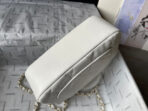 CC 20 BAG IN WHITE CALFSKIN GOLD HARDWARE - Image 10