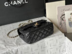 CC MINI 18 FLAP BAG IN BLACK LAMBSKIN - Image 10