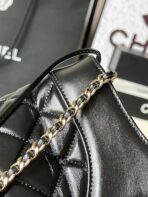 CC MEDIUM 36 SHOPPING BAG IN BLACK CALFSKIN - Image 5