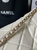 CC MEDIUM 36 SHOPPING BAG IN WHITE CALFSKIN - Image 7