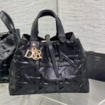 ALWAYS MEDIUM 28 BAG IN BLACK MACROCANNAGE
