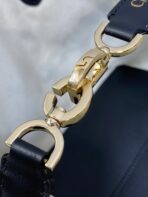 ALWAYS MINI 28 BAG IN WHITE MIX BLACK MACROCANNAGE - Image 7