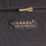 MEDIUM CAMERA BAG 23 IN BLACK LAMBSKIN GOLD HARDWARE - Image 8