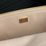 MEDIUM CAMERA BAG 23 IN BEIGE YELLOW LAMBSKIN GOLD HARDWARE - Image 8