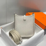 MINI NEO 18 EVELYNE BAG IN GREY GRAINED - Image 8