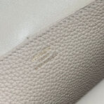 HALZAN 25 HANDLE BAG IN BEIGE GRAINED - Image 2